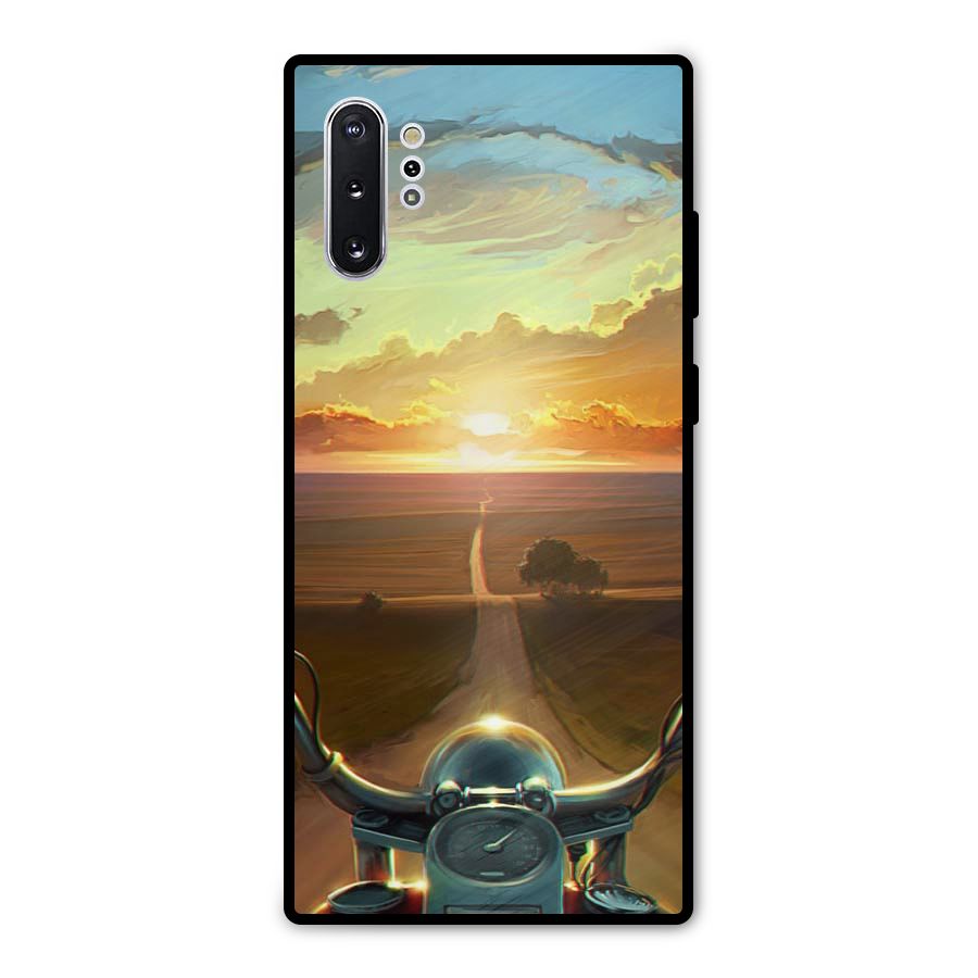 The Long Ride Metal Back Case for Galaxy Note 10 Plus