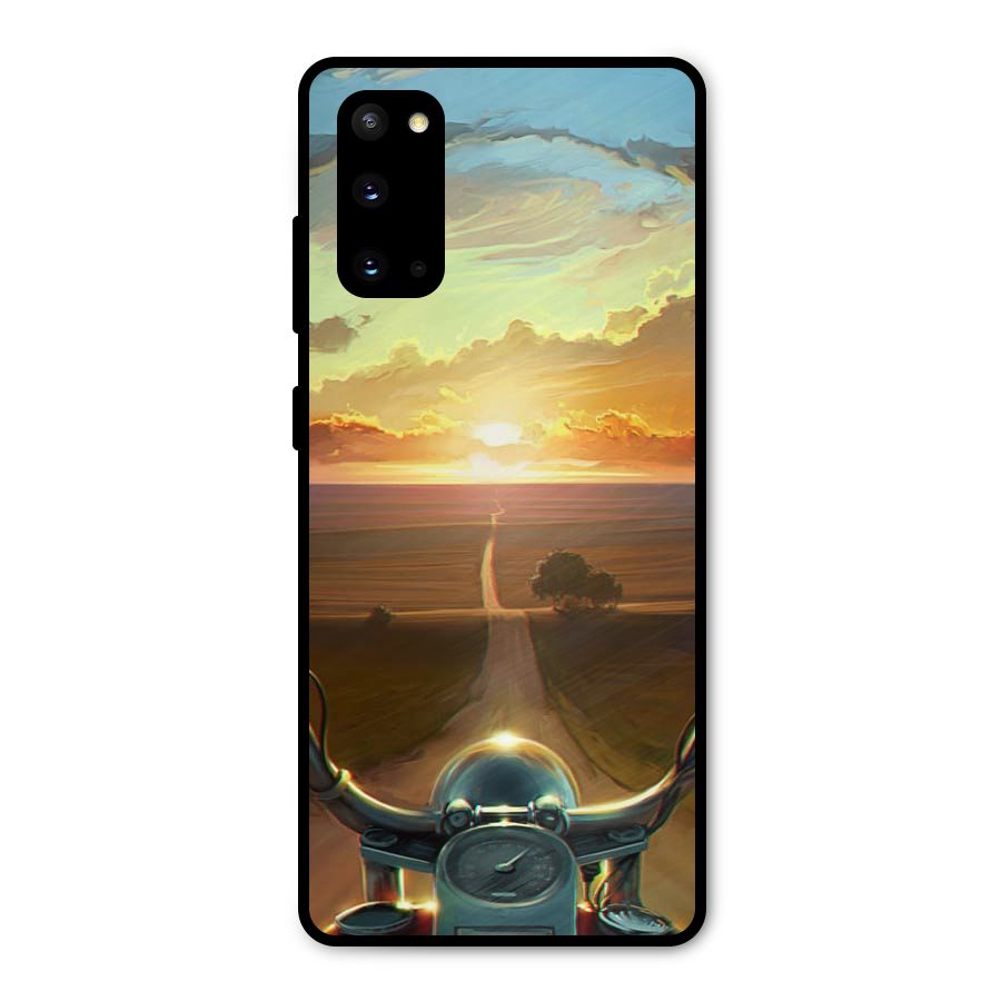 The Long Ride Metal Back Case for Galaxy S20