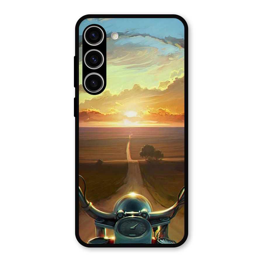 The Long Ride Metal Back Case for Galaxy S23 Plus