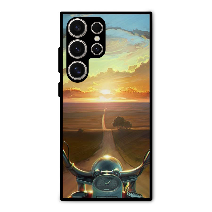 The Long Ride Metal Back Case for Galaxy S24 Ultra