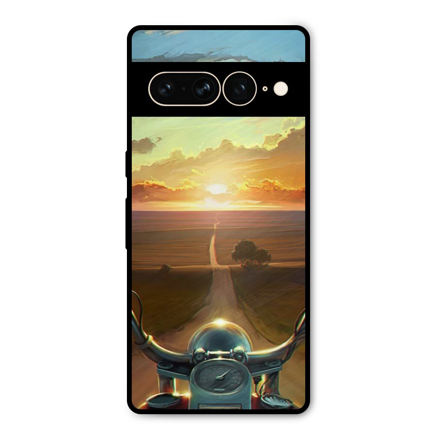 The Long Ride Metal Back Case for Google Pixel 7 Pro