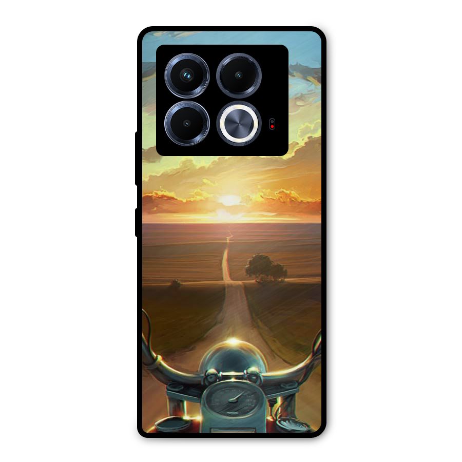 The Long Ride Metal Back Case for Infinix Note 40 5G