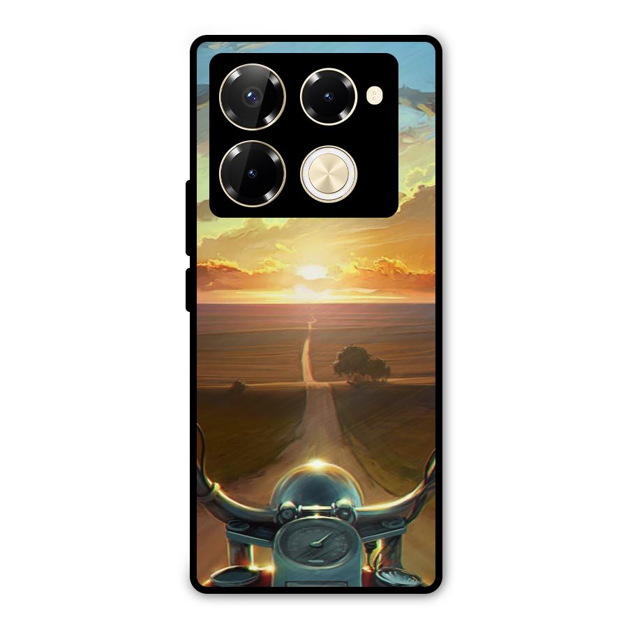 The Long Ride Metal Back Case for Infinix Note 40 Pro