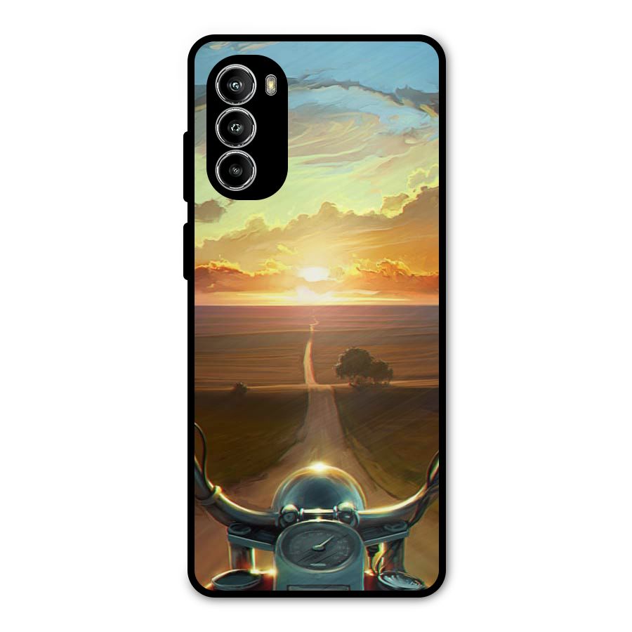 The Long Ride Metal Back Case for Moto G52