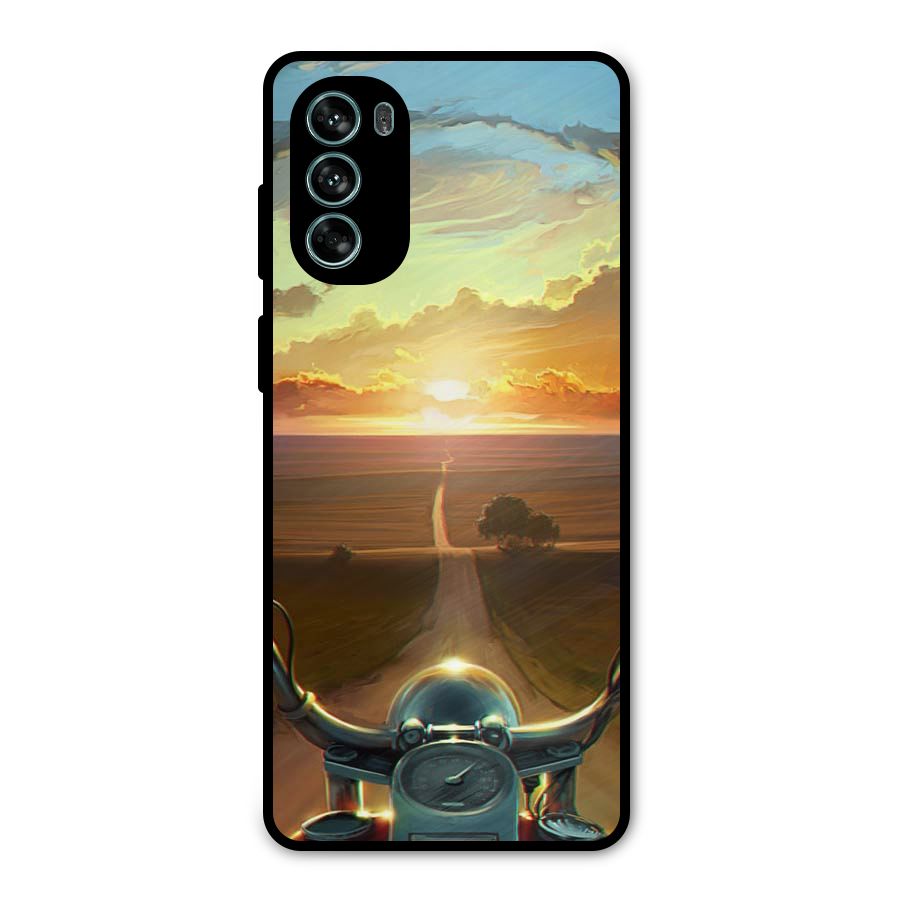 The Long Ride Metal Back Case for Moto G62