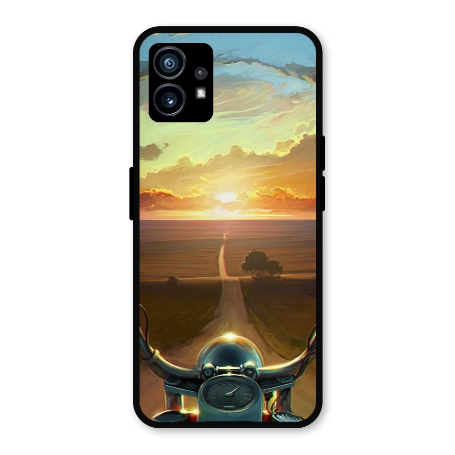 The Long Ride Metal Back Case for Nothing Phone 1