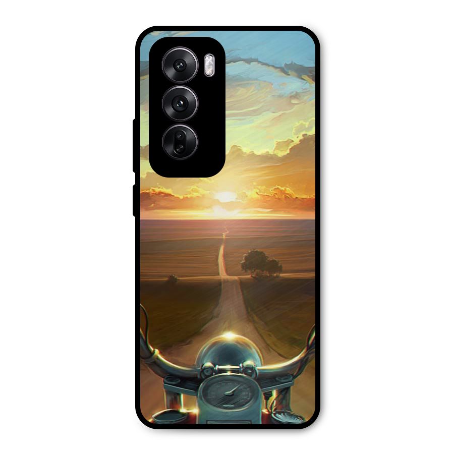 The Long Ride Metal Back Case for Oppo Reno12