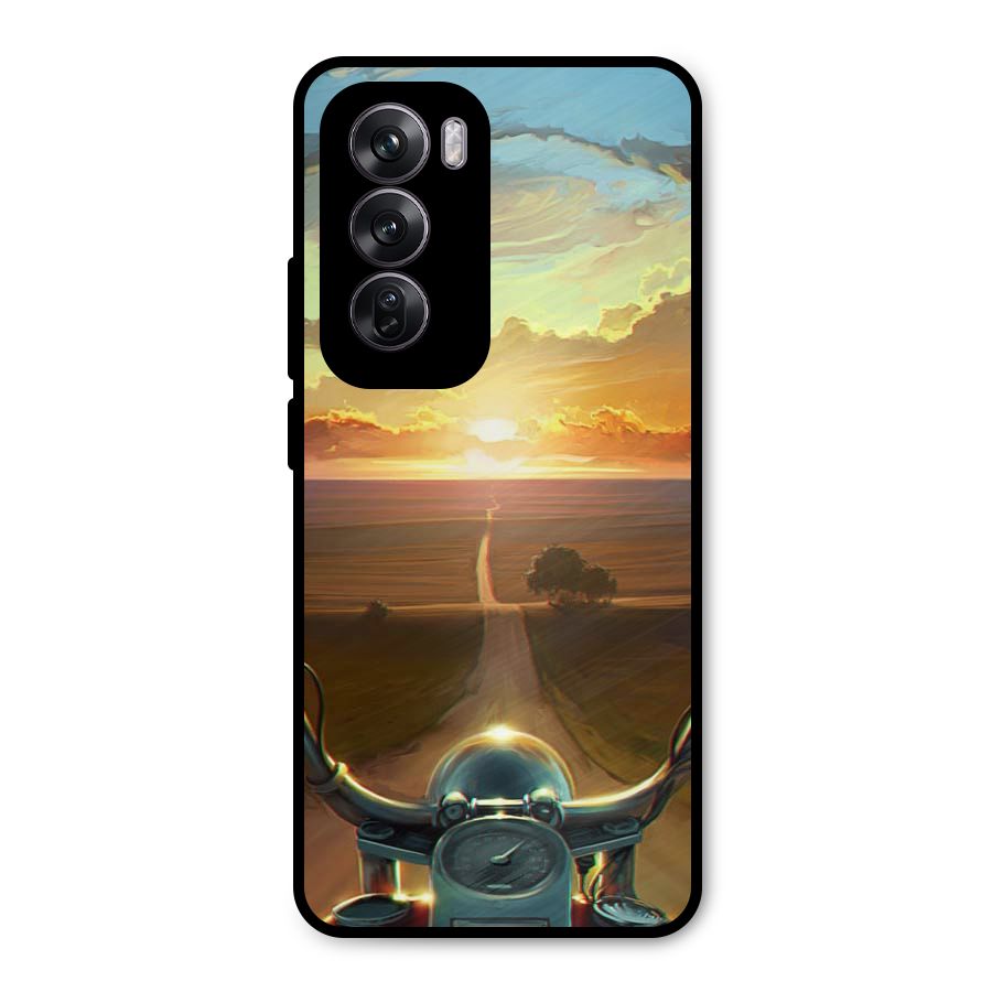 The Long Ride Metal Back Case for Oppo Reno12 Pro