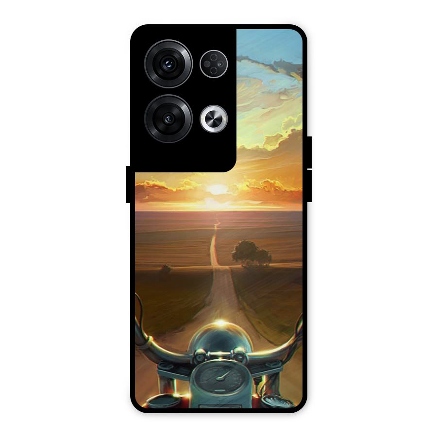 The Long Ride Metal Back Case for Oppo Reno8 Pro 5G