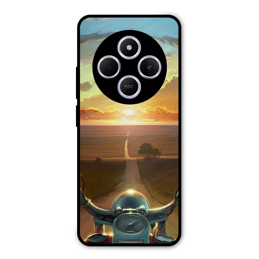 The Long Ride Metal Back Case for Poco C75 5G