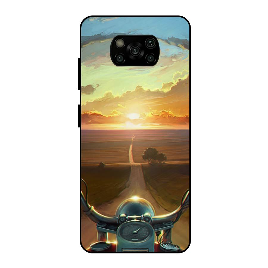 The Long Ride Metal Back Case for Poco X3