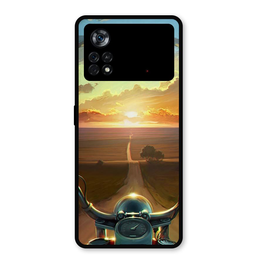 The Long Ride Metal Back Case for Poco X4 Pro 5G