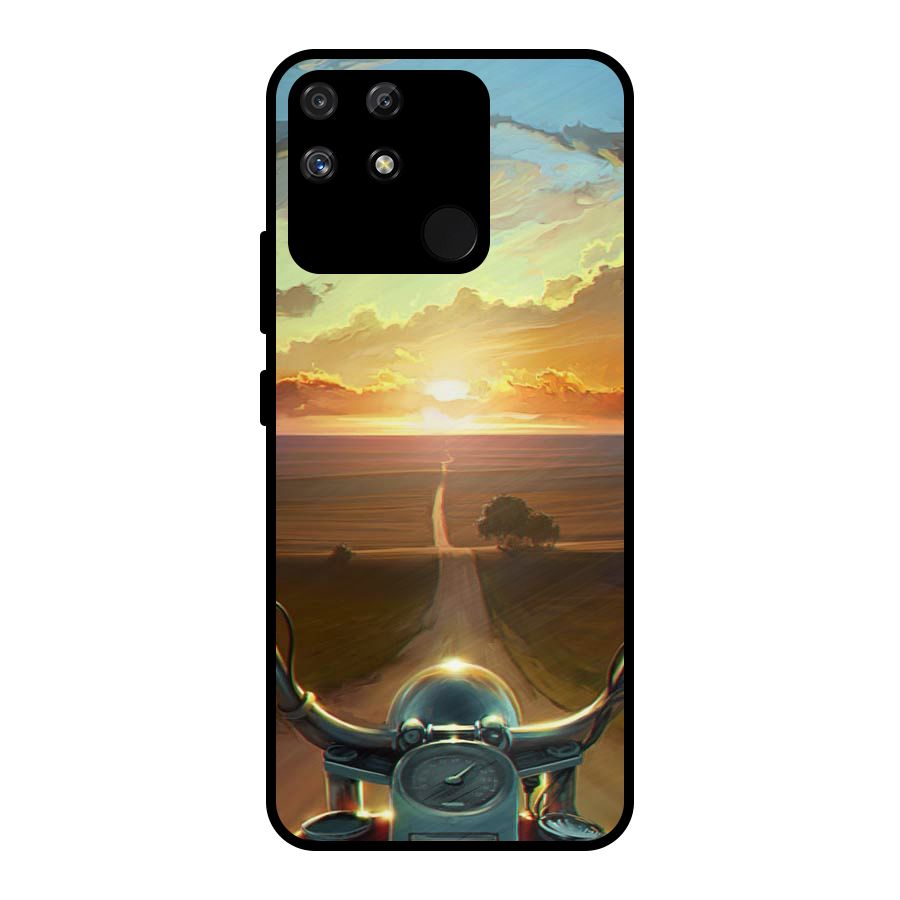 The Long Ride Metal Back Case for Realme Narzo 50A