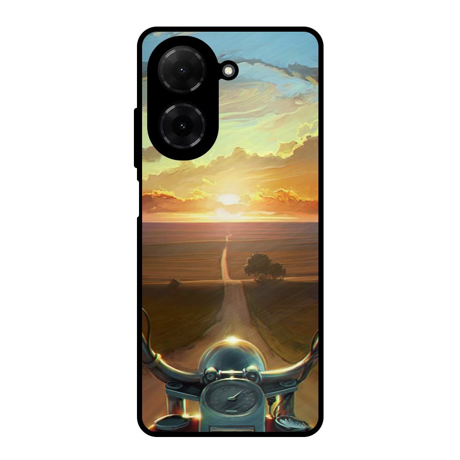 The Long Ride Metal Back Case for Redmi A5 4G