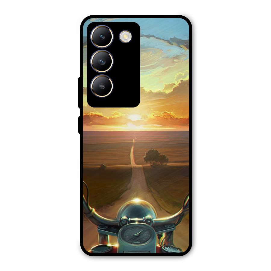 The Long Ride Metal Back Case for Vivo T3 5G