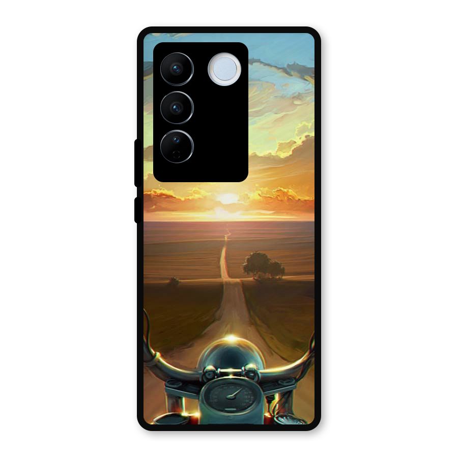 The Long Ride Metal Back Case for Vivo V27
