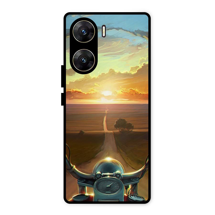 The Long Ride Metal Back Case for Vivo V29e