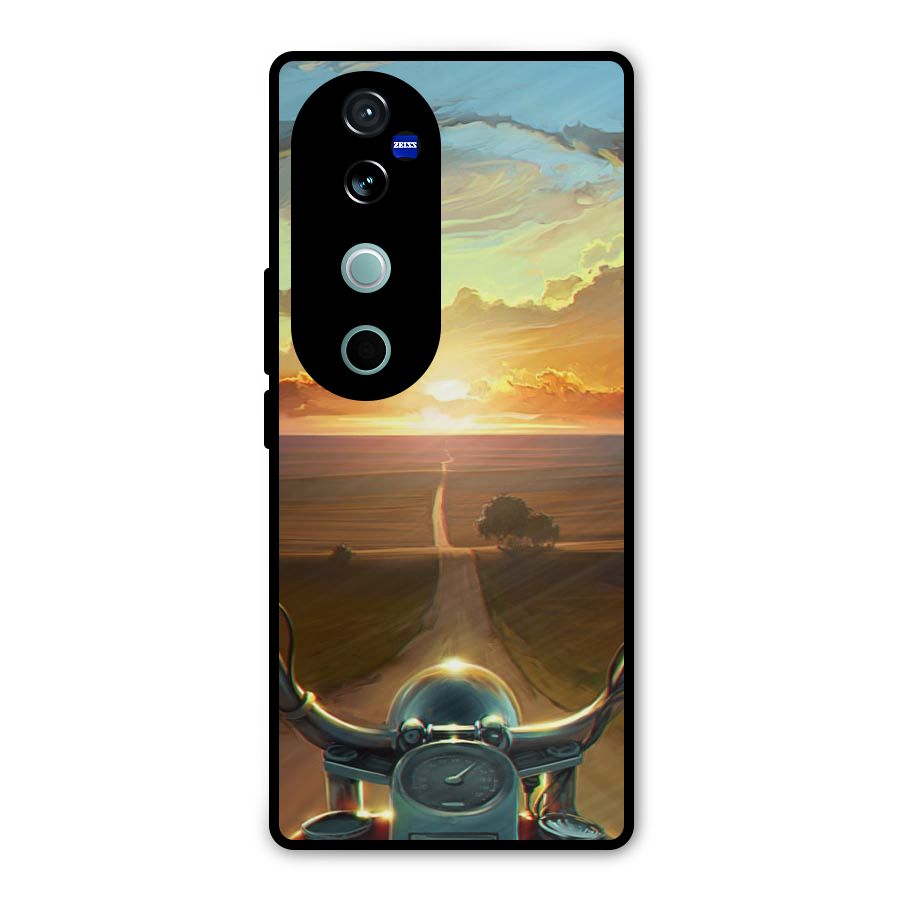The Long Ride Metal Back Case for Vivo V40 Pro