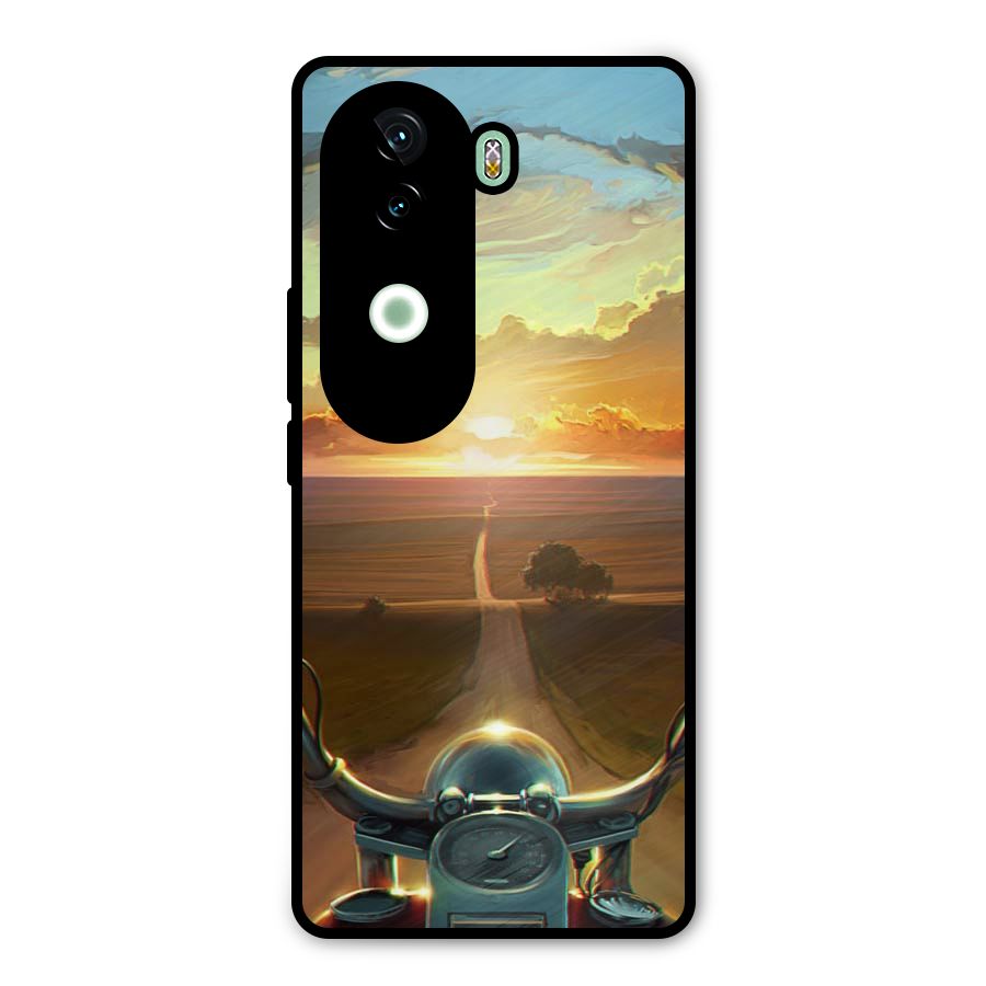 The Long Ride Metal Back Case for Vivo V40e
