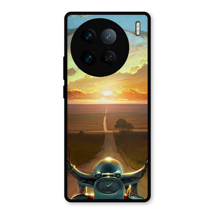 The Long Ride Metal Back Case for Vivo X90 Pro