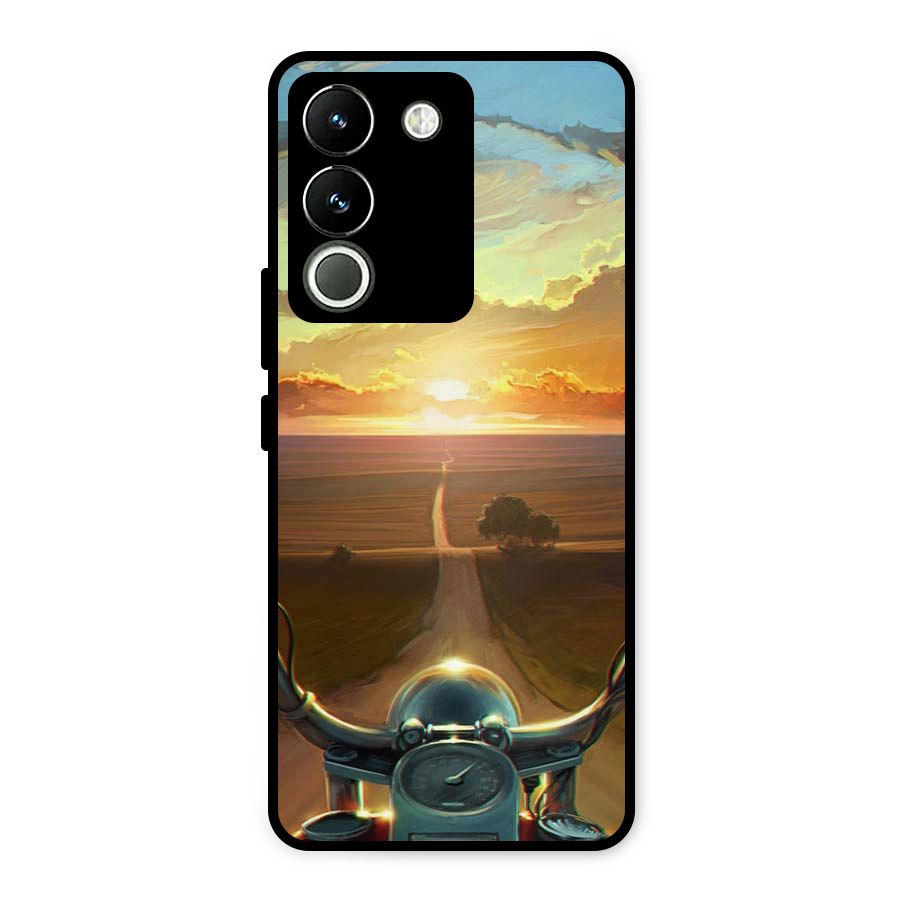 The Long Ride Metal Back Case for Vivo Y200