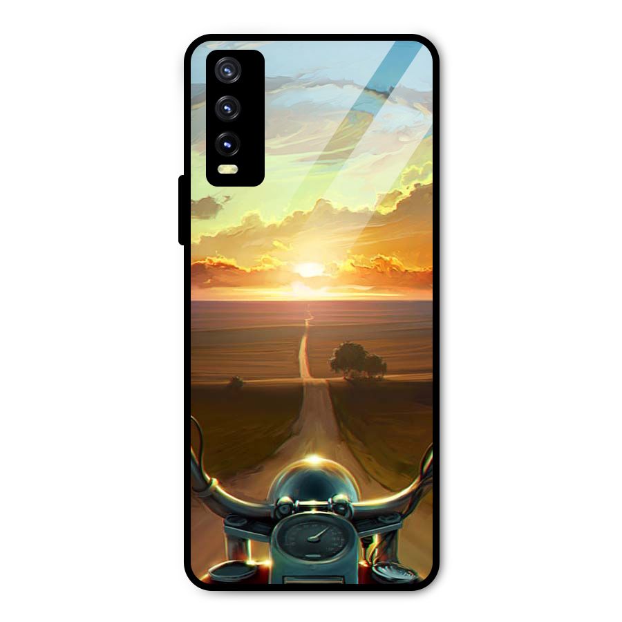 The Long Ride Metal Back Case for Vivo Y20g