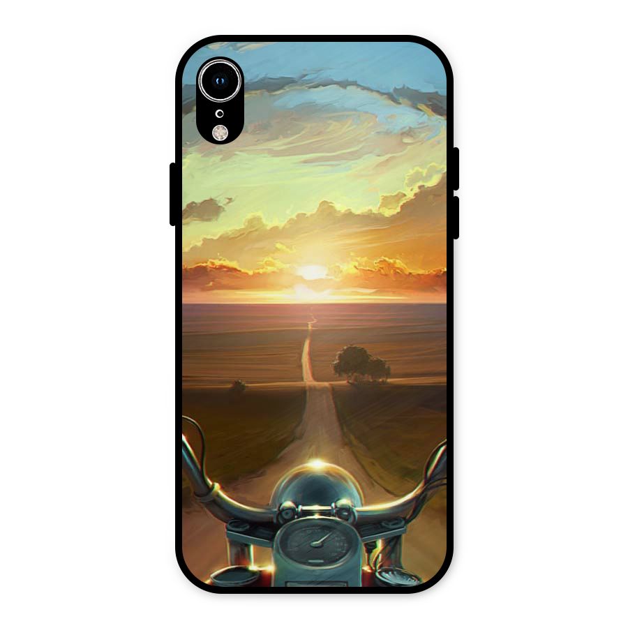 The Long Ride Metal Back Case for iPhone XR