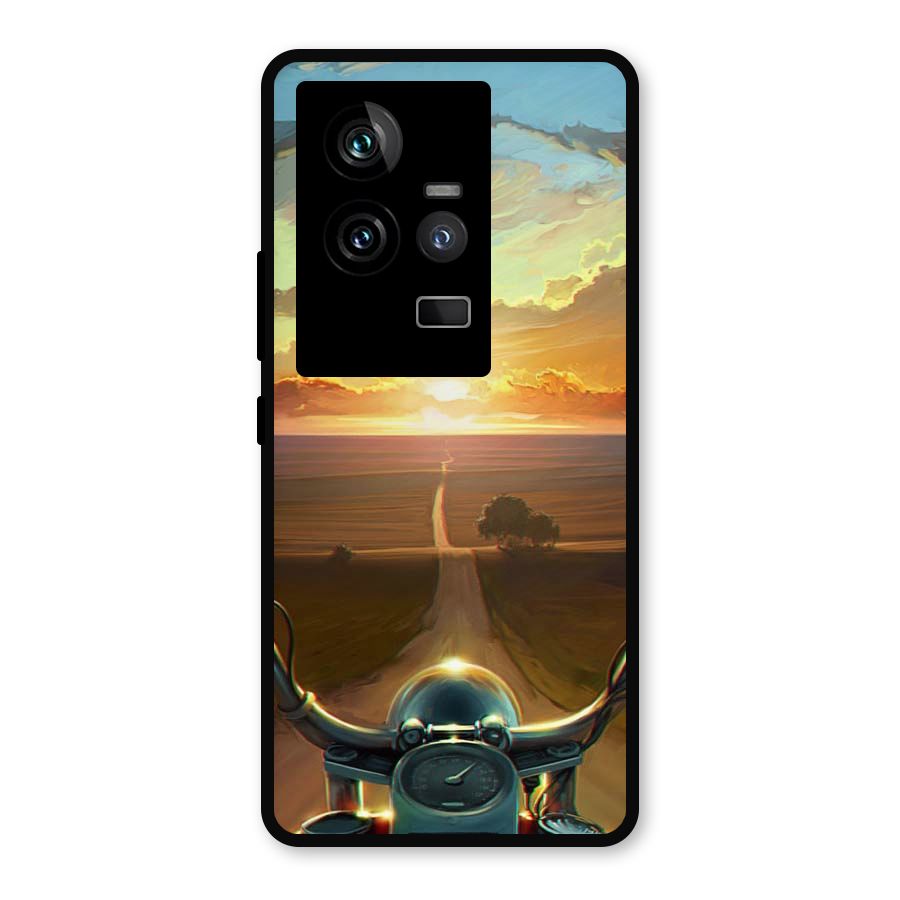 The Long Ride Metal Back Case for iQOO 11 5G
