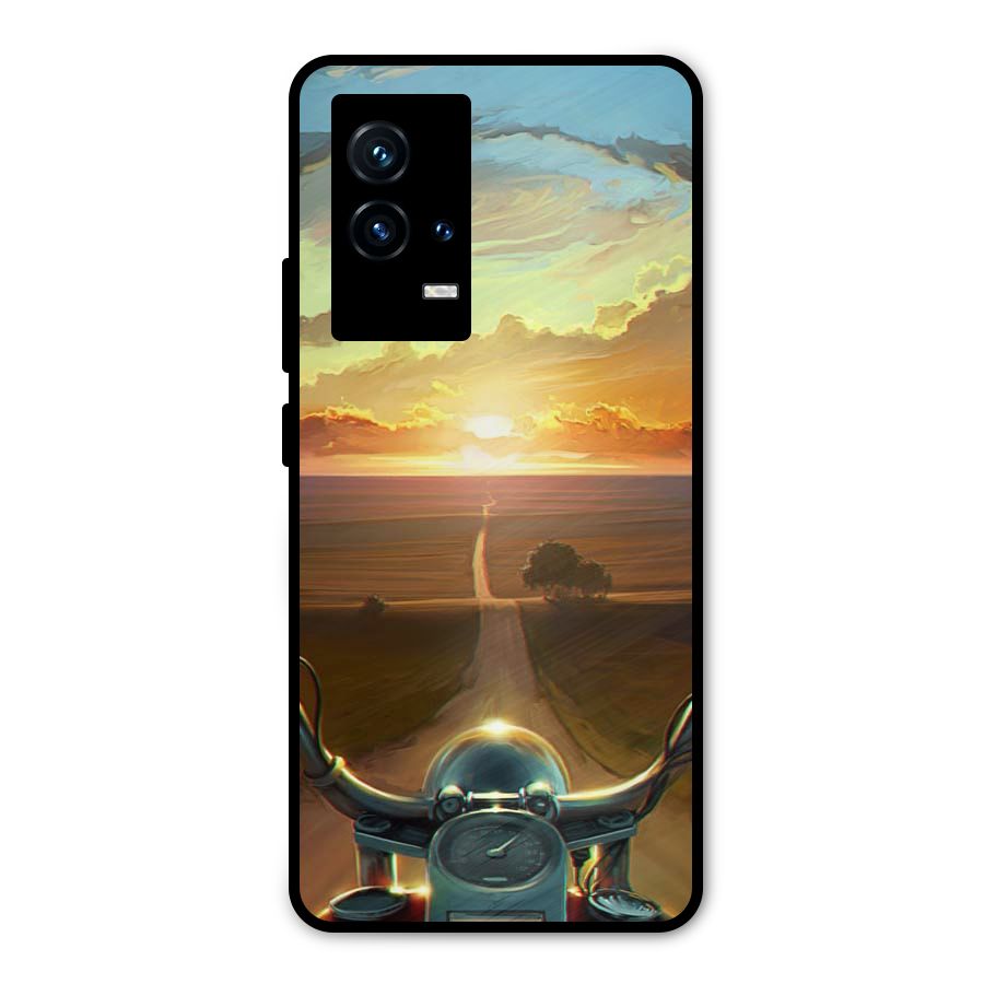 The Long Ride Metal Back Case for iQOO 9 5G
