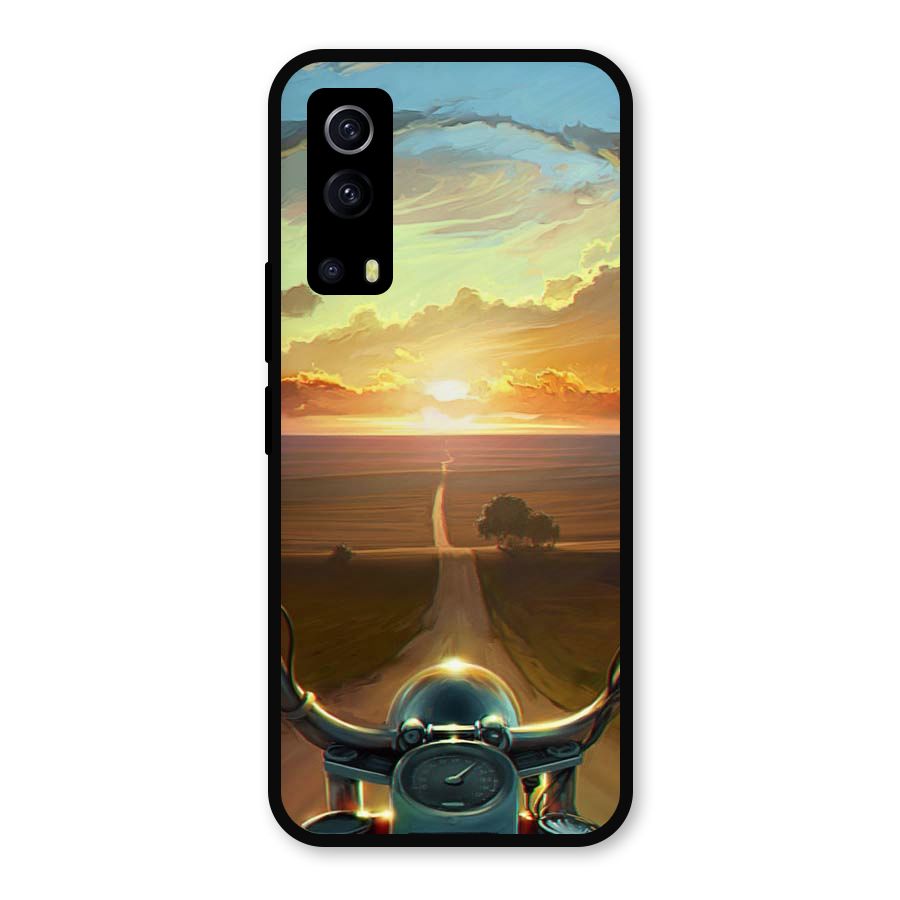 The Long Ride Metal Back Case for iQOO Z3