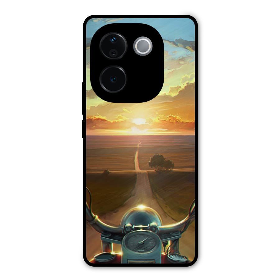 The Long Ride Metal Back Case for iQOO Z9s Pro