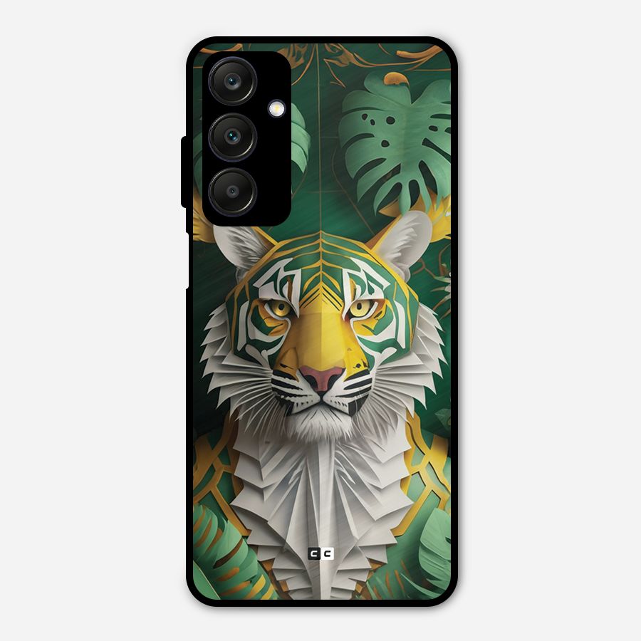 The Nature Tiger Metal Back Case for Galaxy A25 5G