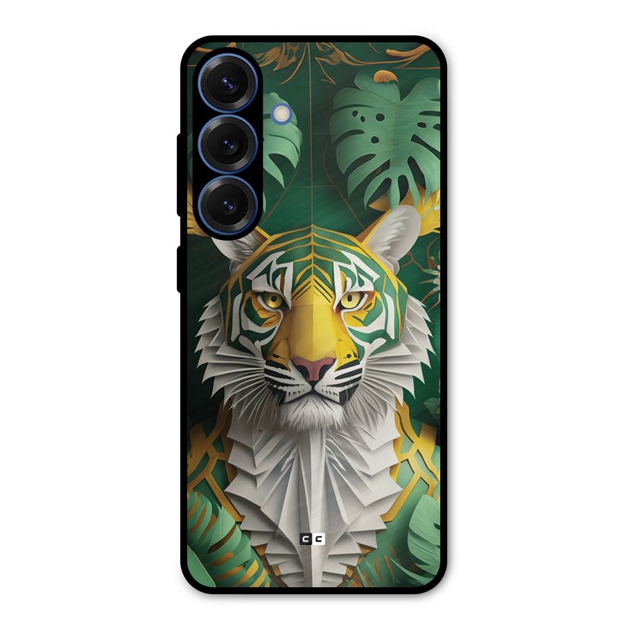 The Nature Tiger Metal Back Case for Galaxy S25