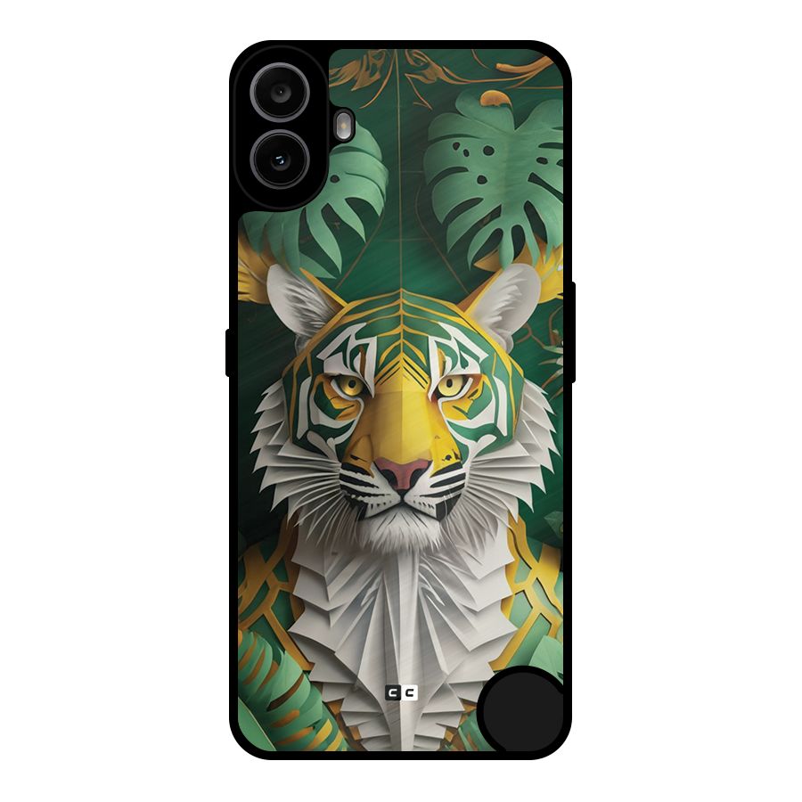 The Nature Tiger Metal Back Case for Nothing CMF Phone 1