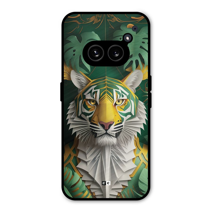 The Nature Tiger Metal Back Case for Nothing Phone 2a Plus