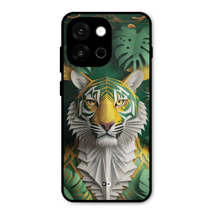 The Nature Tiger Metal Back Case for OnePlus 13s