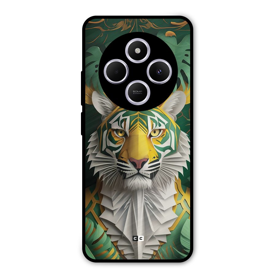 The Nature Tiger Metal Back Case for Poco M7