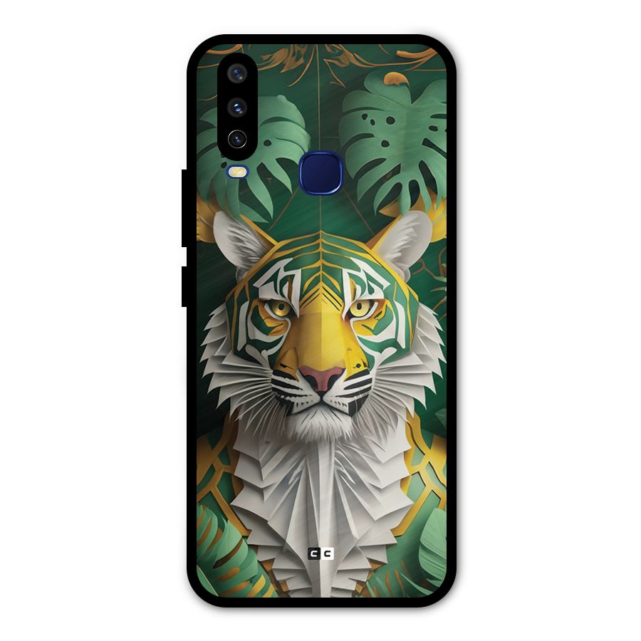 The Nature Tiger Metal Back Case for Vivo V17