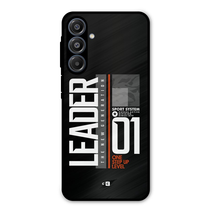The New Leader Metal Back Case for Galaxy A16 5G