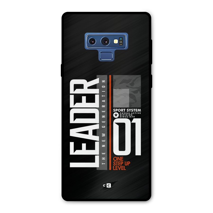 The New Leader Metal Back Case for Galaxy Note 9