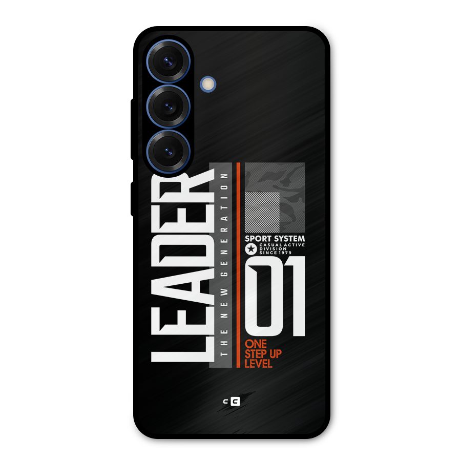 The New Leader Metal Back Case for Galaxy S25