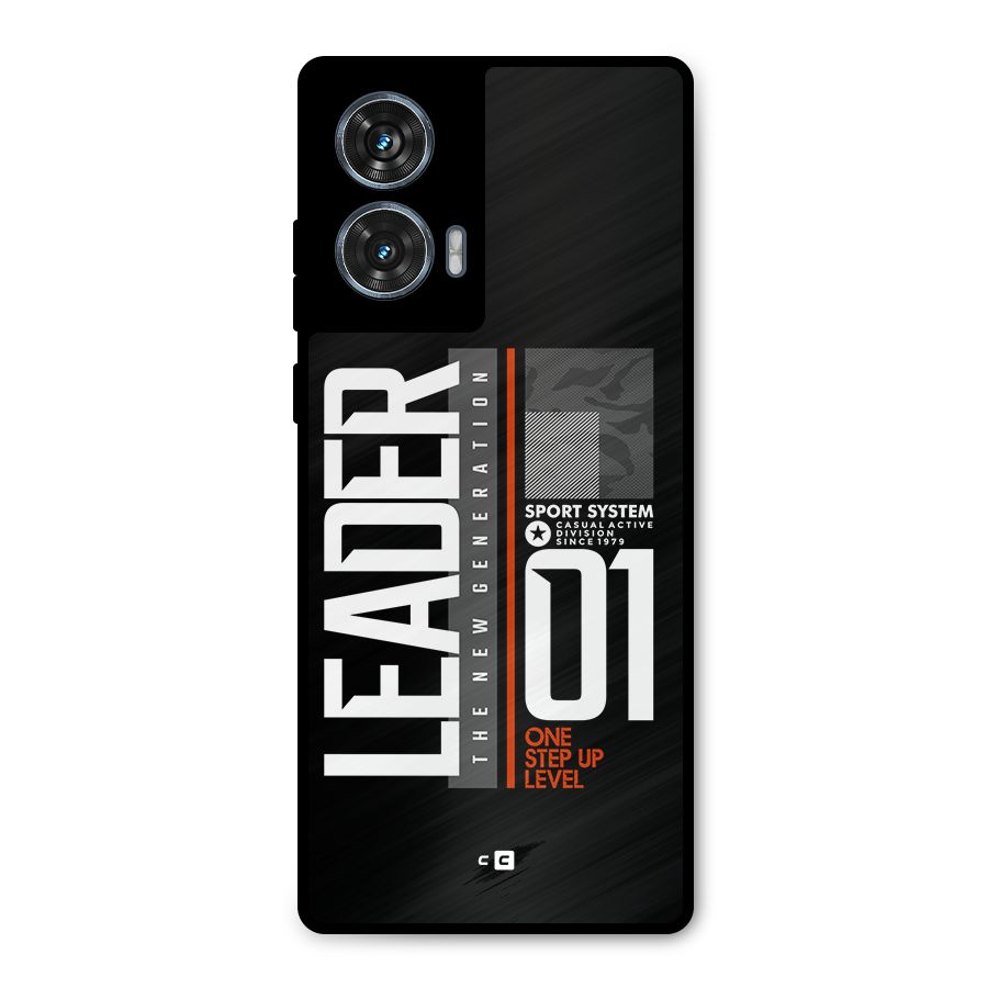 The New Leader Metal Back Case for Motorola Edge 50 Fusion