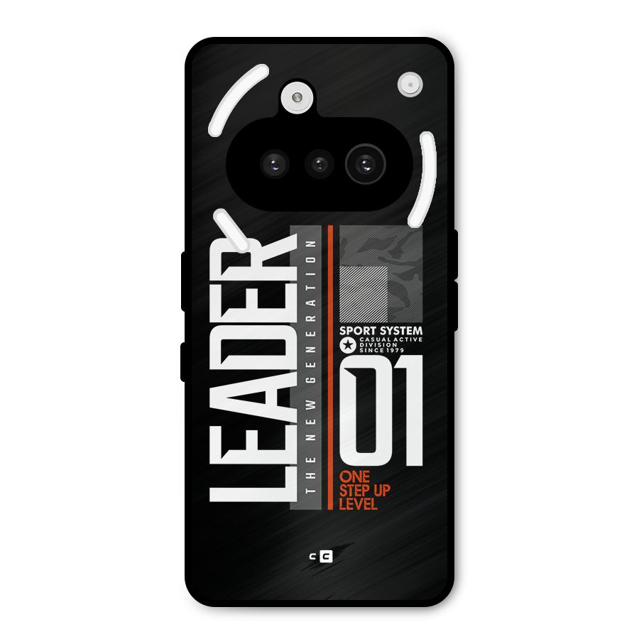 The New Leader Metal Back Case for Nothing Phone 3a