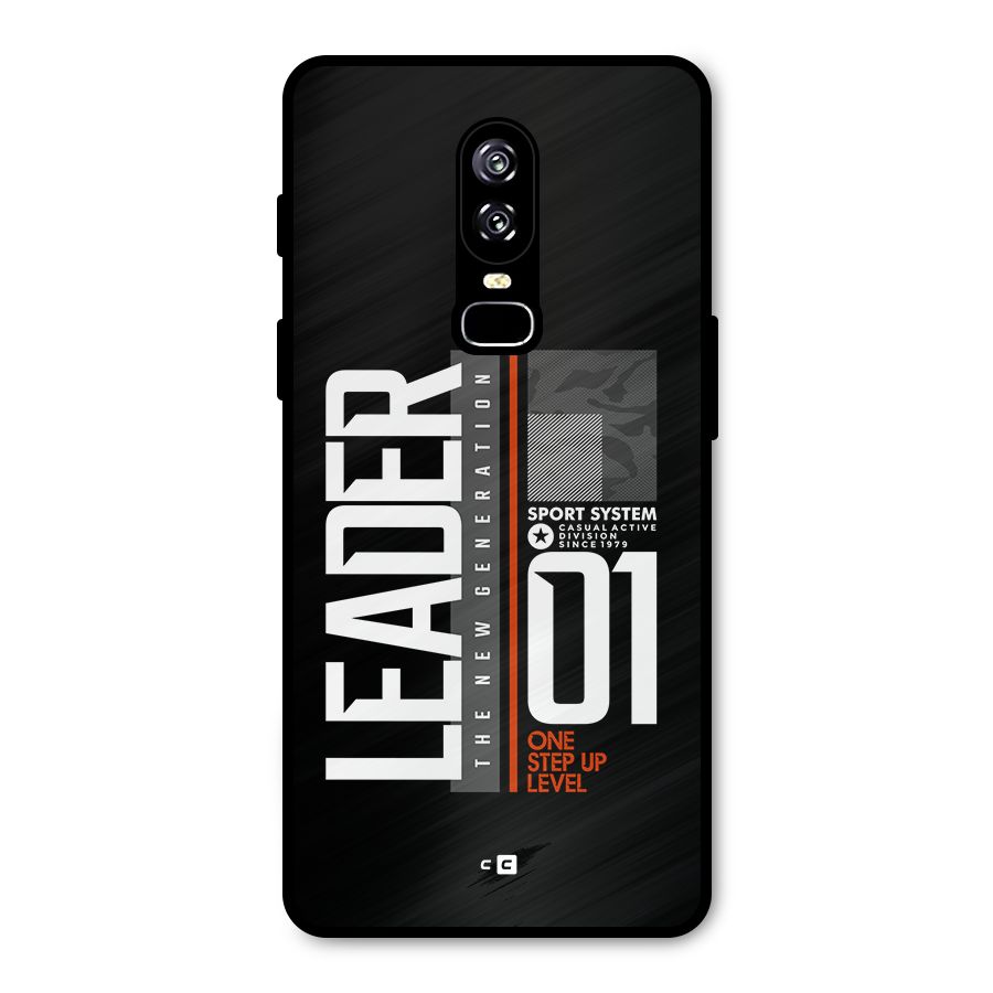 The New Leader Metal Back Case for OnePlus 6