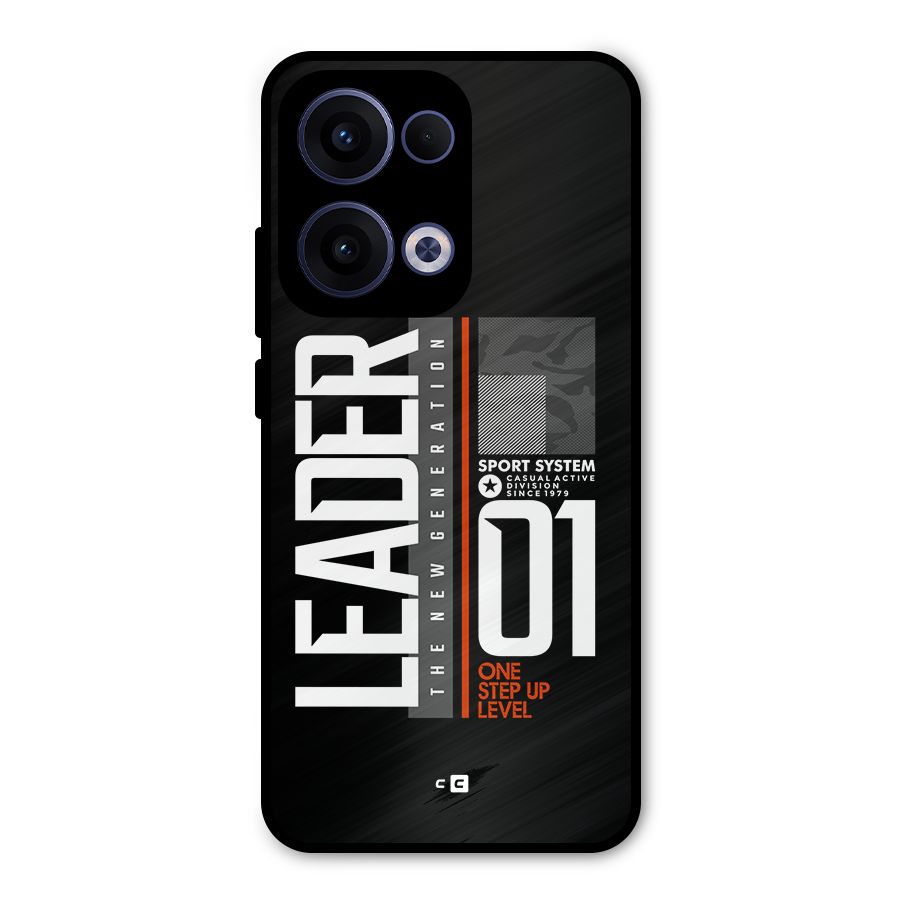 The New Leader Metal Back Case for Oppo Reno13