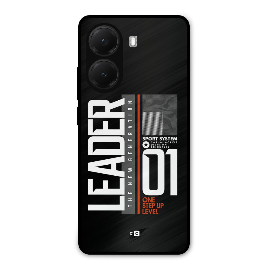 The New Leader Metal Back Case for Poco X7 Pro