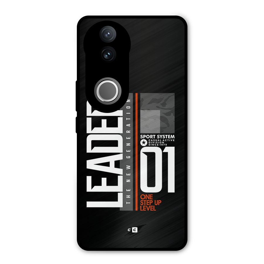 The New Leader Metal Back Case for Vivo V50