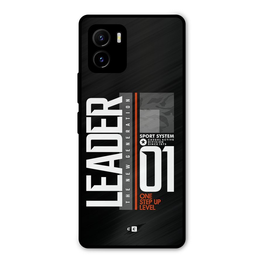 The New Leader Metal Back Case for Vivo Y15s