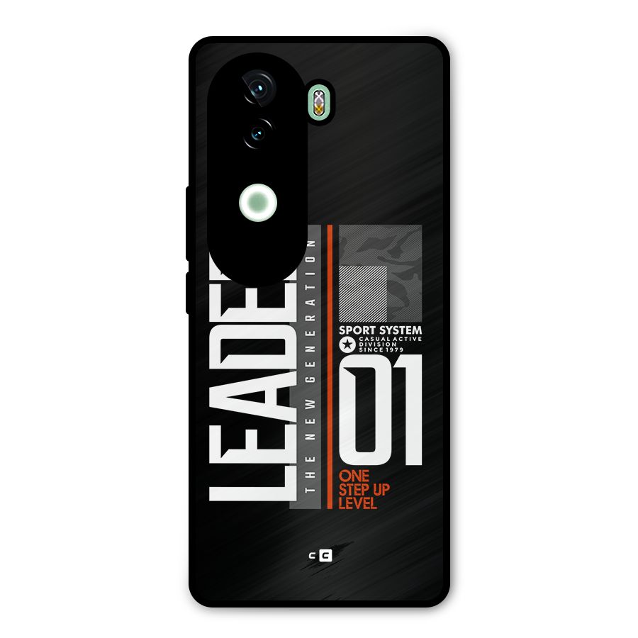 The New Leader Metal Back Case for iQOO Z9s
