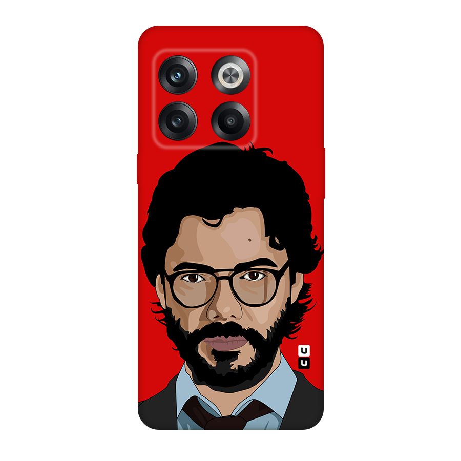 The Professor Illustration Art Original Polycarbonate Back Case for OnePlus 10T